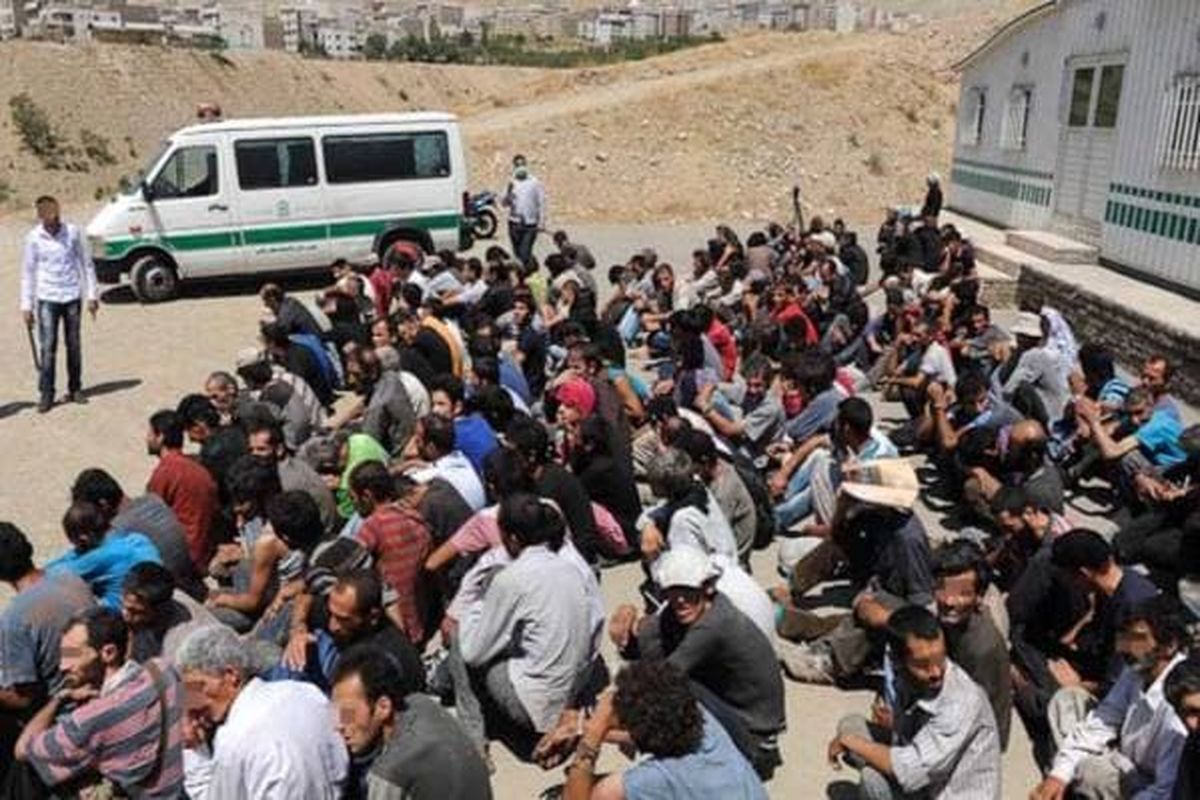 جمع‌آوری ۲۵۷ معتاد متجاهر طی ۴۸ ساعت در اسلامشهر