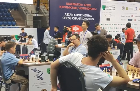 دور هفتم شطرنج کلاسیک قهرمانی آسیا / نزول دانشور به رده پنجم