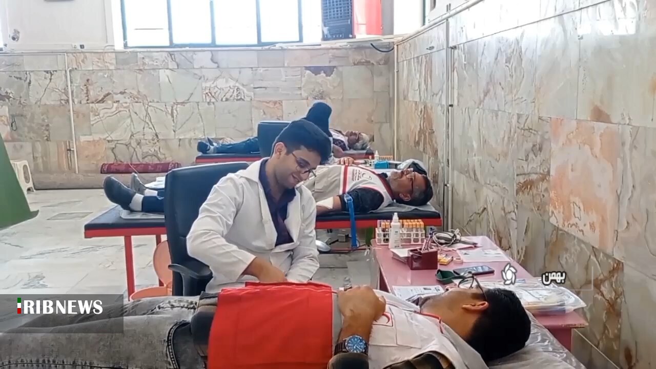 اهدای خون در بهمن