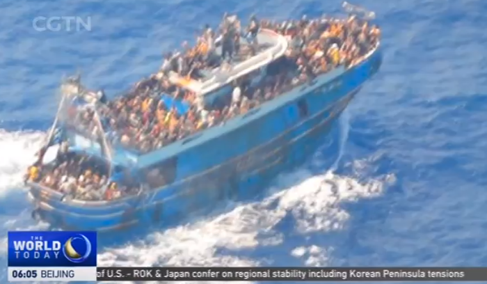بازداشت دست کم ۹ نفر در پی حادثه غرق شدن قایق مهاجران در یونان