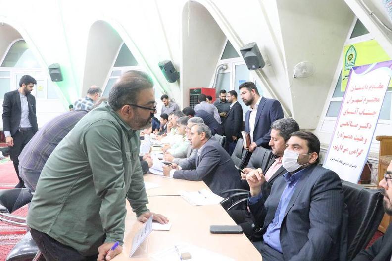 دیدار مردمی معاونان دادستان تهران در مسجد الجواد (ع)