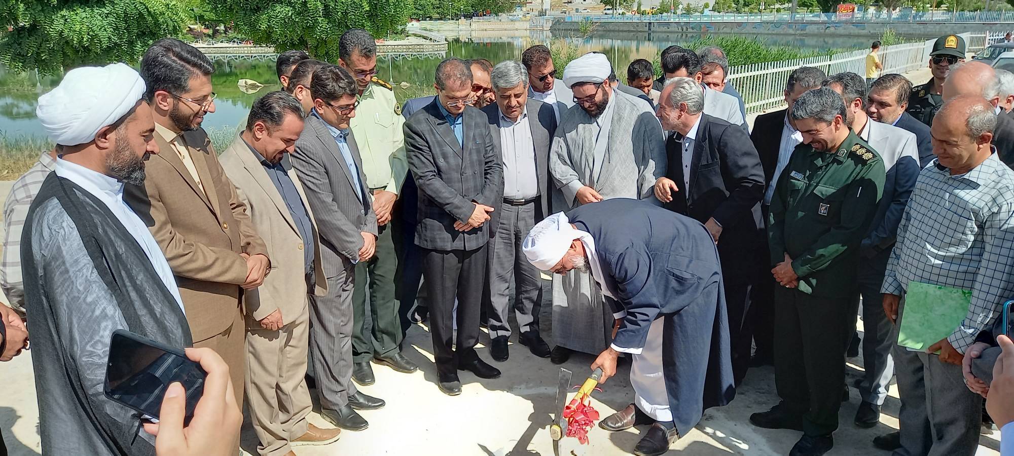 آغاز عملیات اجرایی ۲ طرح عمران شهری در قروه