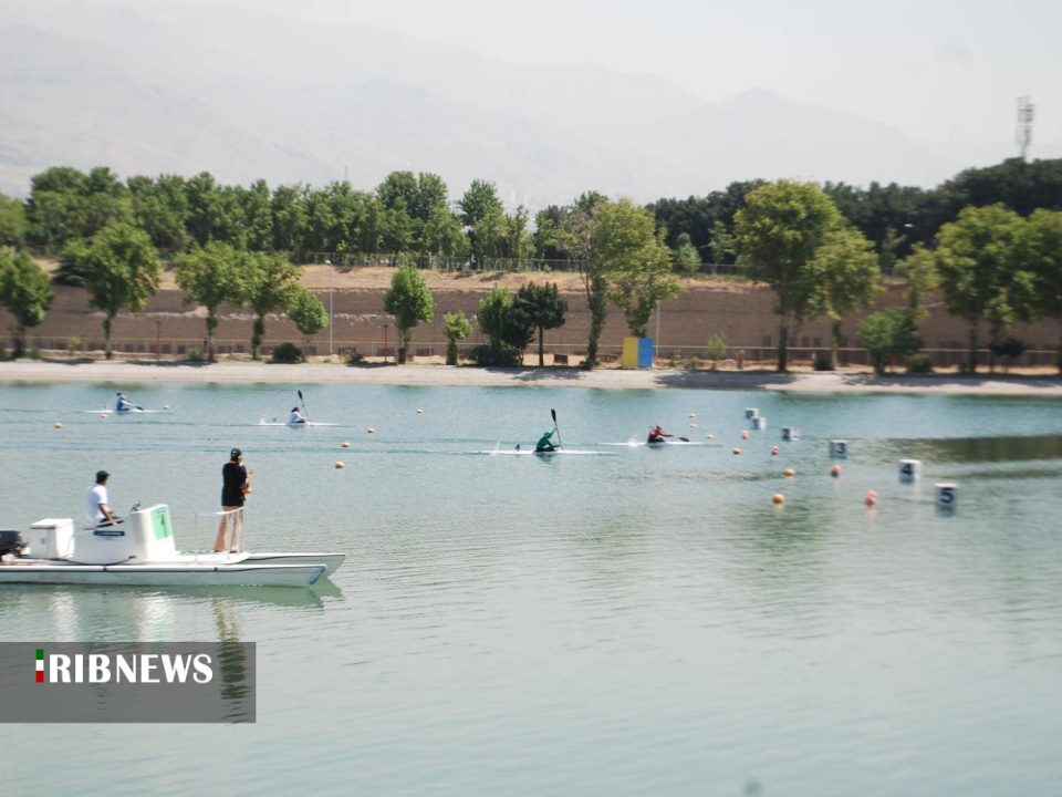 تست کایاک تکنفره بانوان برگزار شد