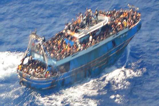 ۲۹۸ پاکستانی در حادثه قایق پناهجویان در سواحل یونان جان باختند
