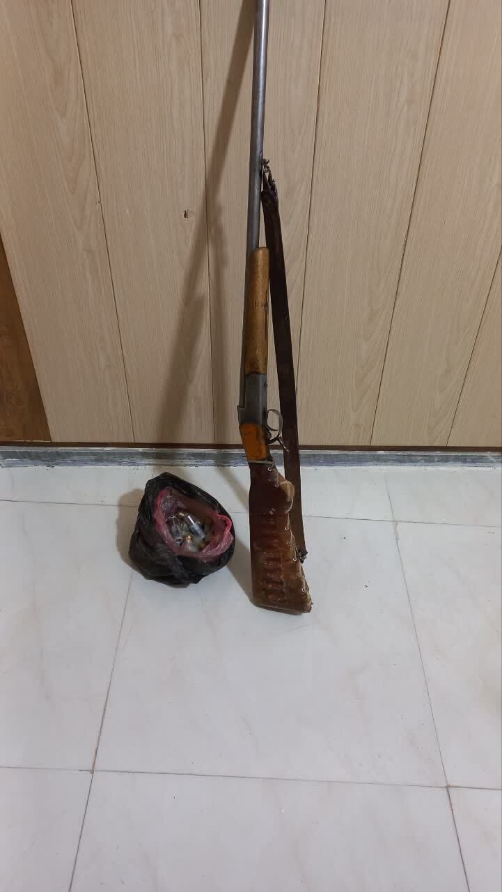 کشف سلاح و مهمات غیر مجاز در شهرستان پاسارگاد