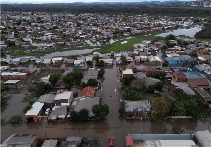 ۱۱ کشته در طوفان در جنوب برزیل