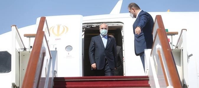 رئیس مجلس وارد فرودگاه شهدای گناباد شد
