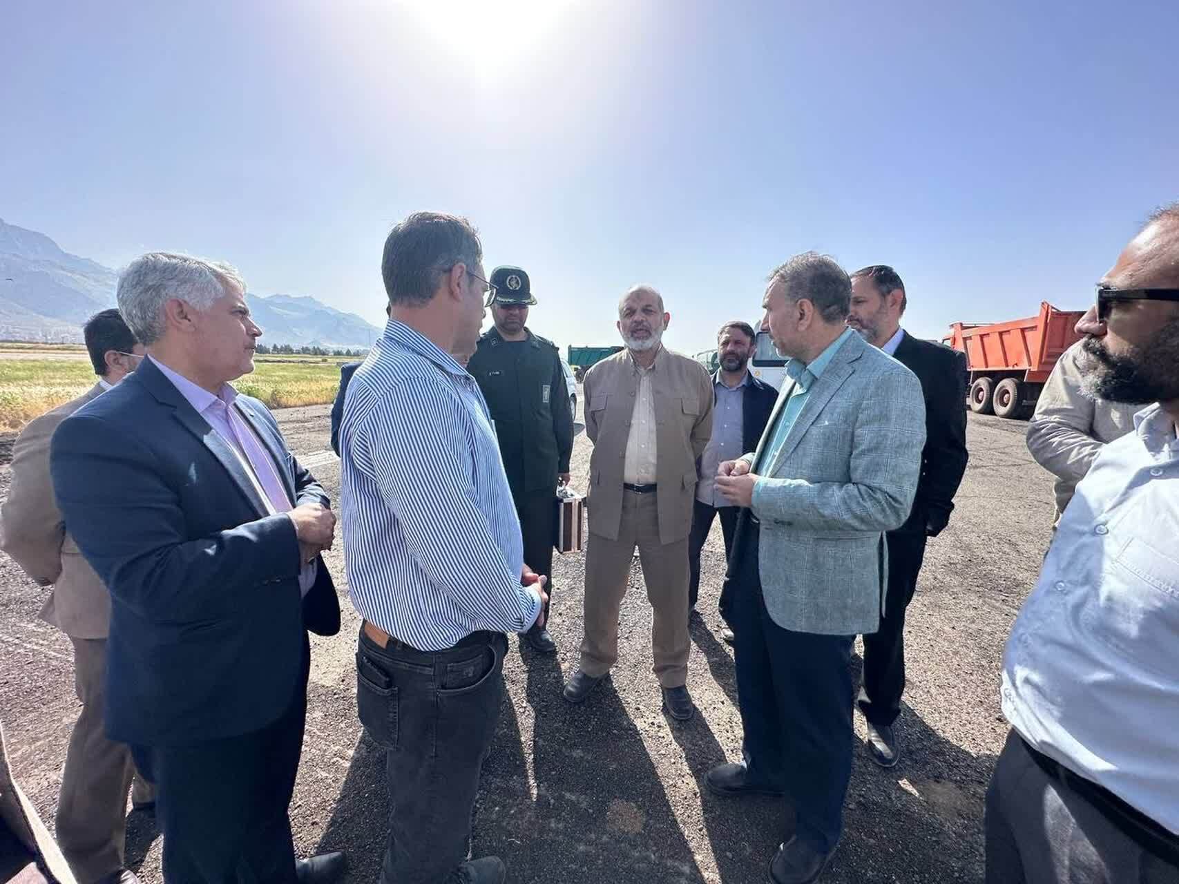  تاکید وزیر کشور بر تسریع در بهسازی فرودگاه کرمانشاه