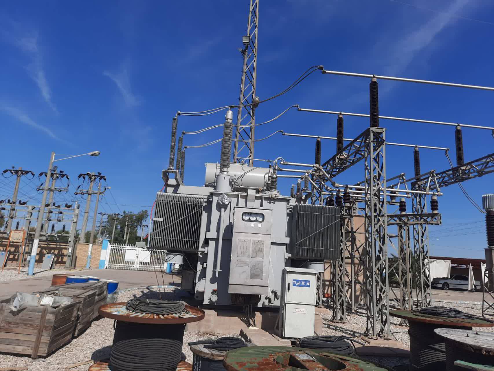 افزایش ظرفیت پست برق فوق توزیع دژپل در دزفول