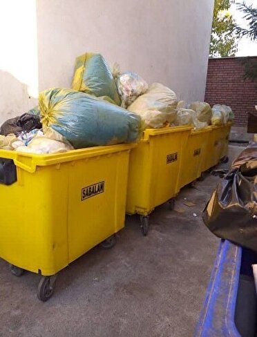 جمع‌آوری روزانه بیش از ۱۰ تن زباله عفونی درکرج