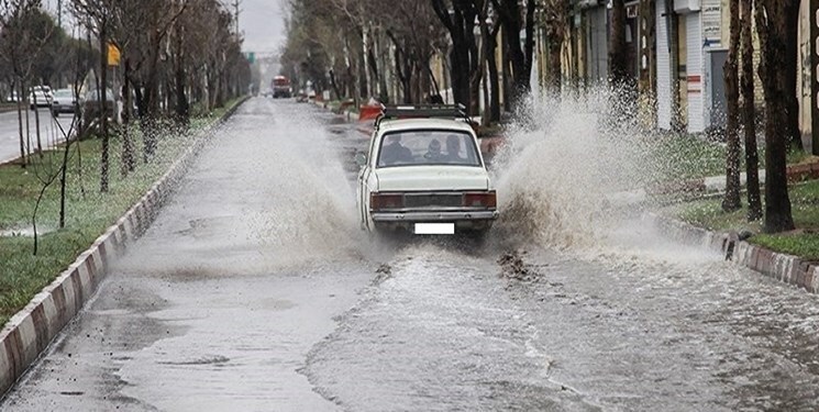 بارش های رگباری کردستان را فرا می گیرد