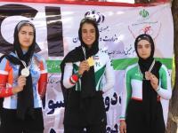 قهرمانی دختر رکابزن اصفهانی در کشور