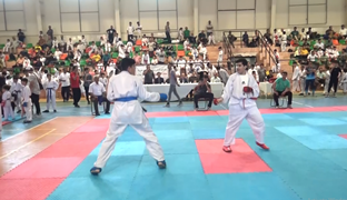 مسابقات کاراته بسیج در لاهیجان
