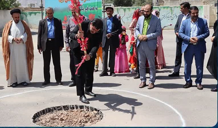 آغاز عملیات اجرایی مدرسه ۶ کلاسه خیر ساز حضرت ابوالفضل (ع) روستای روران