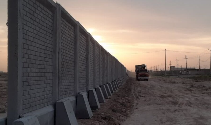 ایمن‌سازی ‌توقفگاه‌های خودروی زائران اربعین در مرز بین‌المللی چذابه