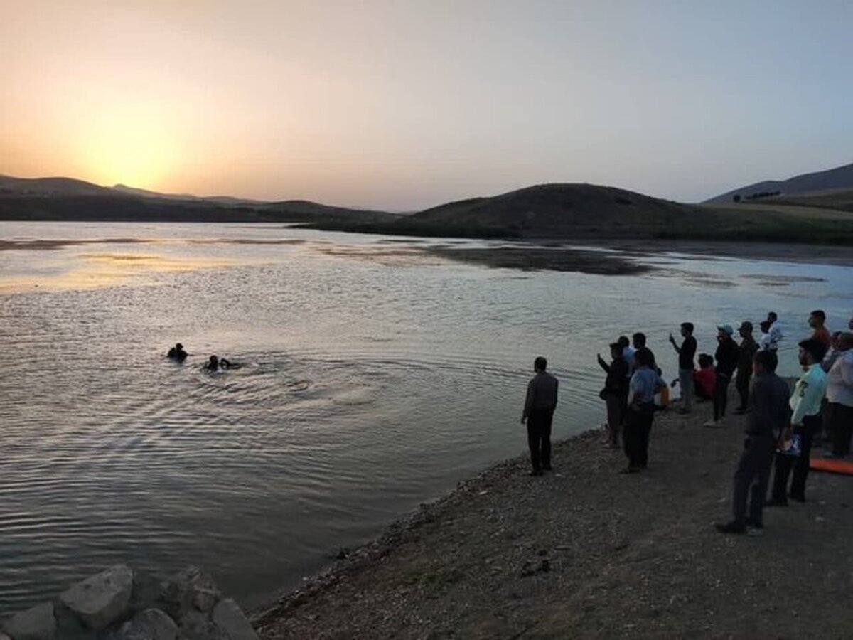 شیرجه مرگ در سد کلان ملایر