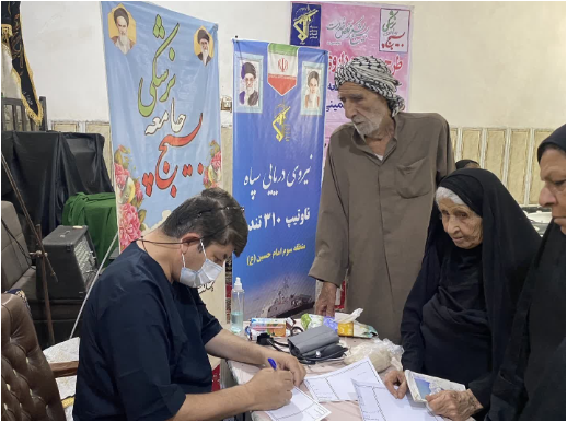 ویزیت رایگان بیماران در بندر امام خمینی