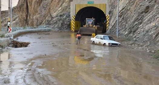 جاده قدیم کرج - چالوس همچنان مسدود