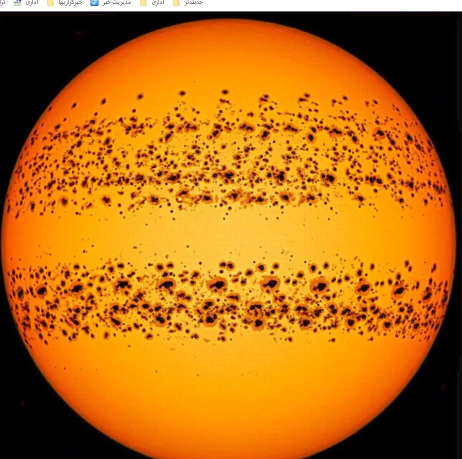 تصویر جدید ناسا نشان می‌دهد خورشید در ماه گذشته نسبت به کل چرخه ۱۱ ساله خورشیدی پیشین، فعال‌تر بوده است.