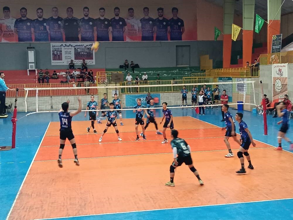 برگزاری مسابقات والیبال قهرمانی نوجوانان پسر کشور در مشهد