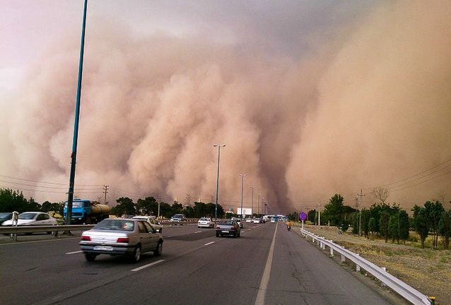 هشدار وزش باد و گردوخاک برای ۵ استان