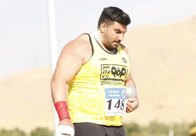 نایب قهرمانی ورزشکار اصفهانی در مسابقات پرتاب وزنه آسیا