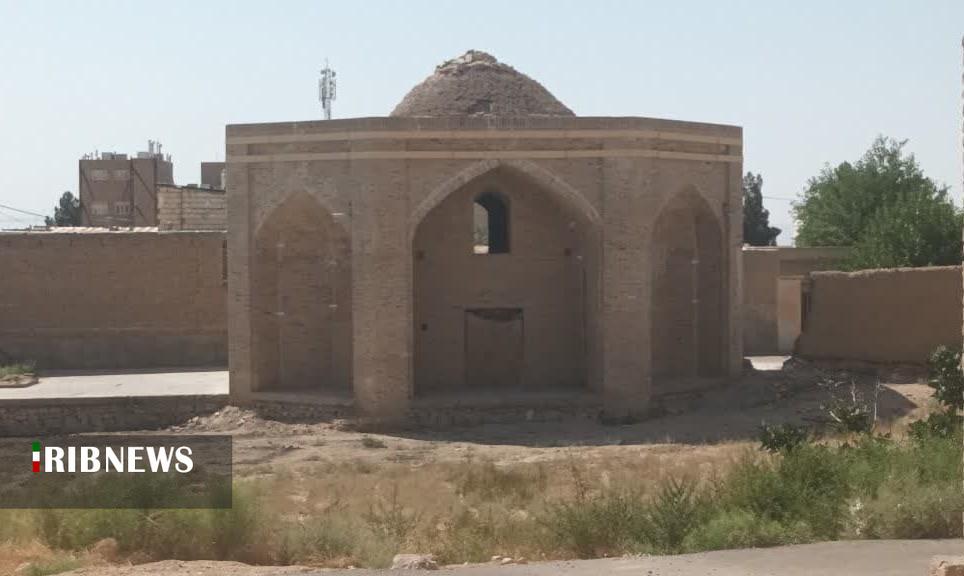 پایان فاز دوم مرمت بنای تاریخی باغ مزار گرمه