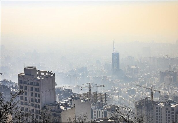 ­هوای یک منطقه تهران در وضع قرمز