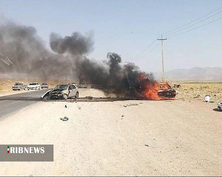 ۶ کشته و ۲ زخمی در تصادف شمال فارس