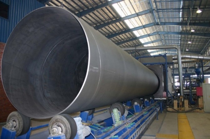 احیای خط تولیدِ لوله‌های آب در کارخانه اسپیرال اهواز