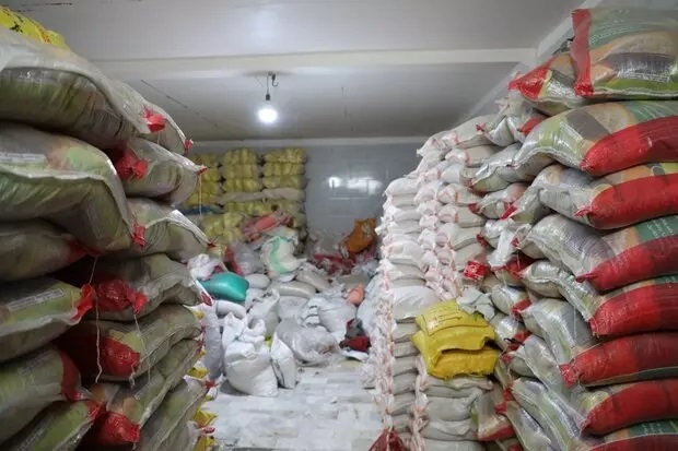 کشف انبار احتکار برنج و روغن در شورآباد تهران