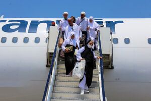 تغییر مسیر ورود به فرودگاه همدان برای استقبال از زائران حج 