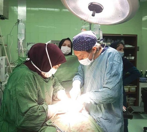 نجات جان بانوی ترکمنستانی در بیمارستان امام خمینی (ره) درگز
