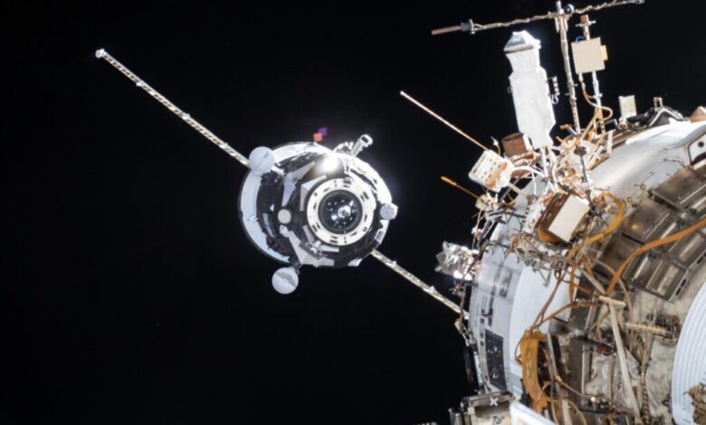 جدا شدن فضاپیمای پروگرس از ایستگاه بین المللی فضایی