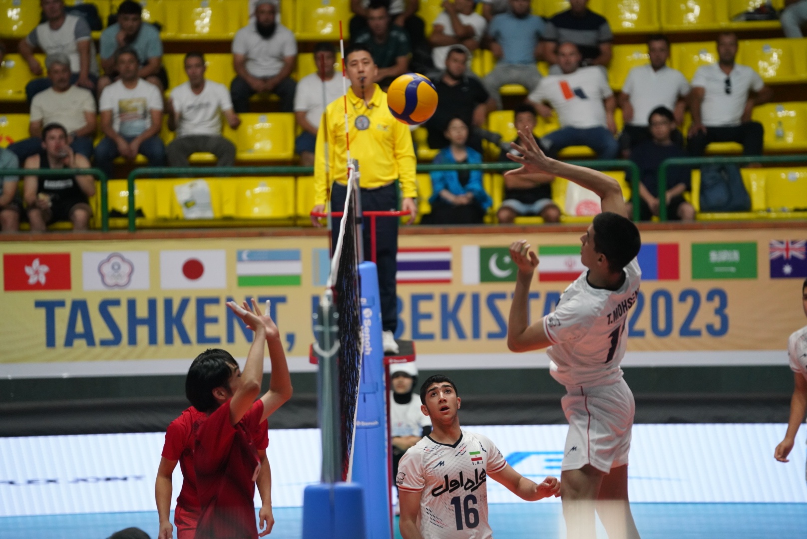 شروع والیبال زیر ۱۶ سال ایران با شکست ژاپن