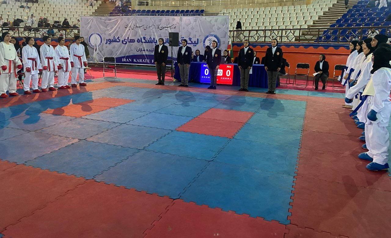 اعلام نتایج هفته اول لیگ آینده سازان کاراته دختران