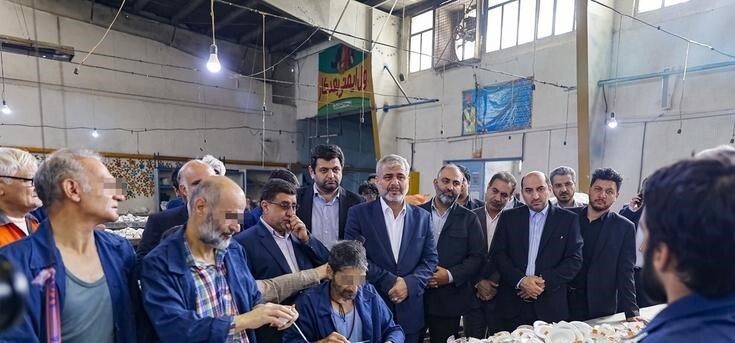 بازدید رئیس کل دادگستری استان تهران و هیئت قضایی ۷۰ نفره از زندان قزلحصار