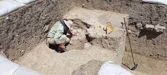 کشف آثاری از دوران ساسانی و اشکانی در قباق تپه