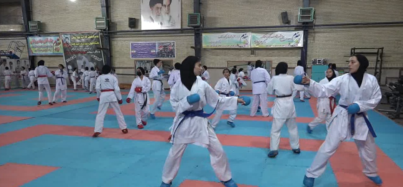 کاراته کبودراهنگ روی ریل مدال آوری