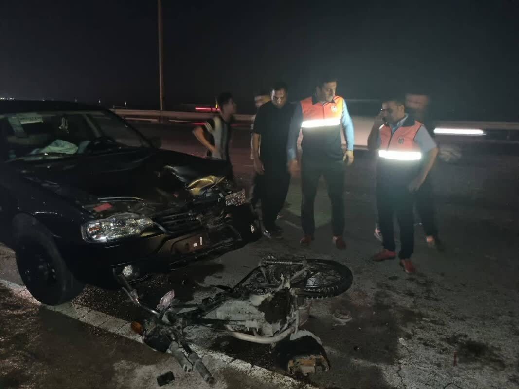 ۶۰ درصد از تصادفات جاده‌ای بوشهر در شب اتفاق می‌افتد