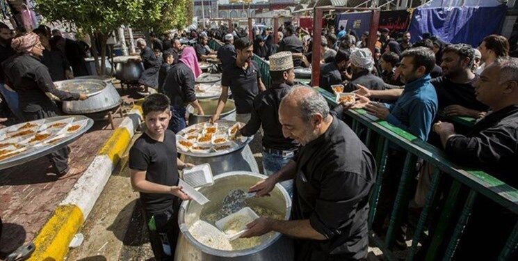 موکب شهدای مدافع حرم در مرز آماده پذیرایی از زائران اربعین