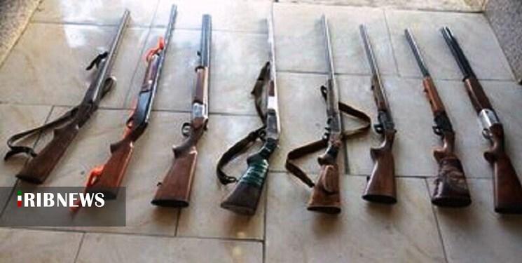 کشف سلاح شکاری غیر مجاز در جاجرم