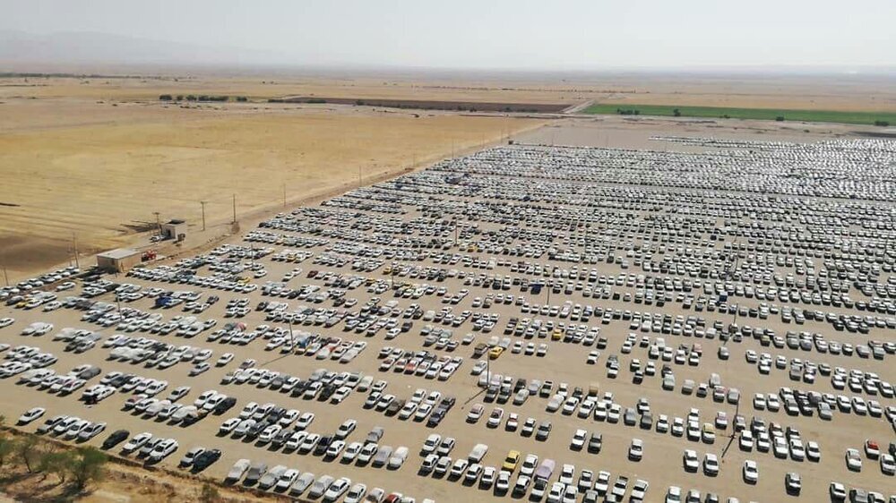 ساماندهی و تکمیل پارکینگ ۹۰ هکتاری در مرز شلمچه