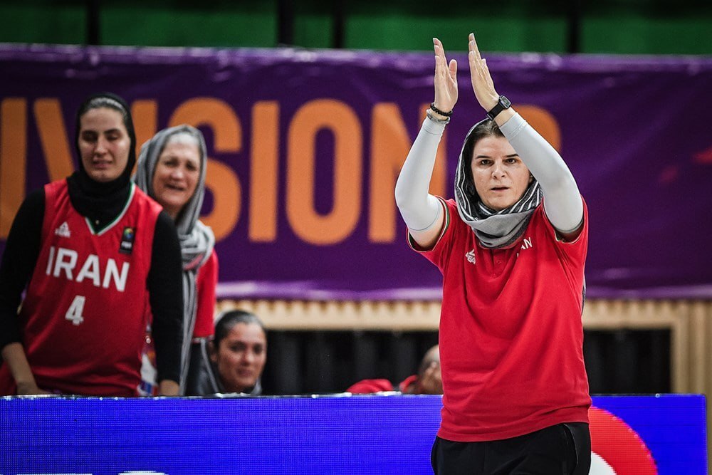 شکست تیم ملی بسکتبال بانوان ایران مقابل اندونزی