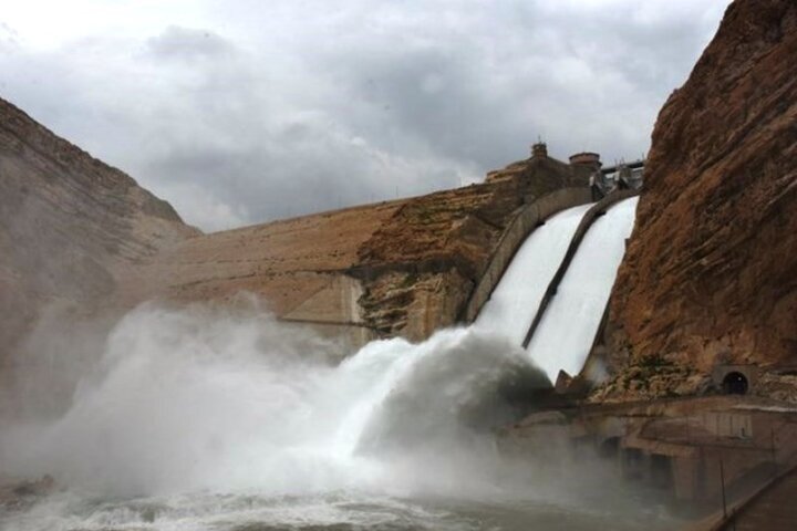 رهاسازی آب از سد مارون بهبهان