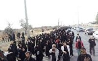 پیاده روی اربعین حسینی در استان