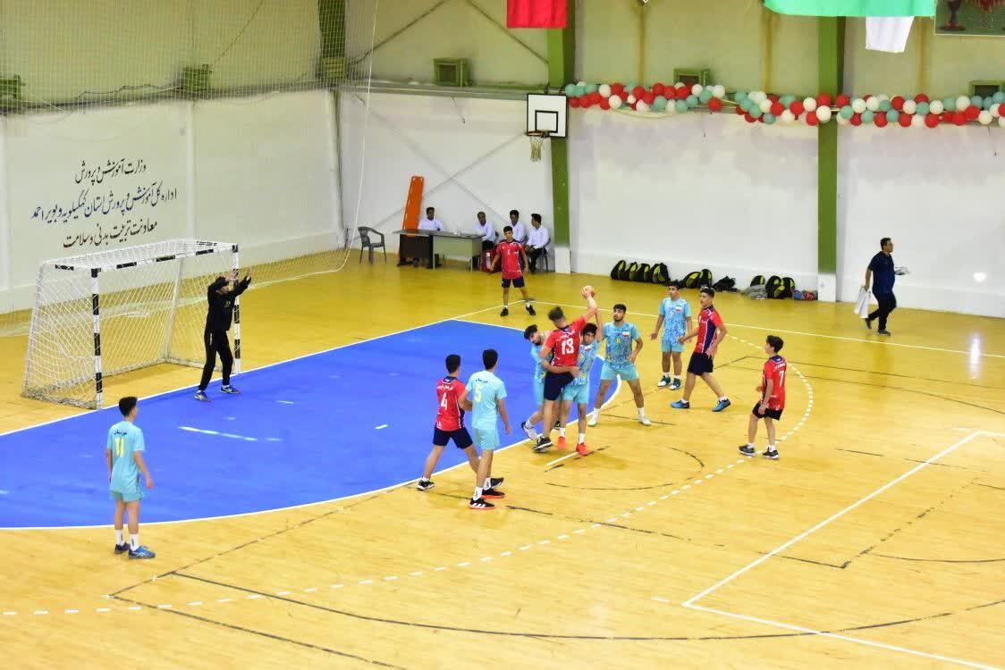 نتایج نهایی مرحله یک چهارم نهایی مسابقات هندبال کشور