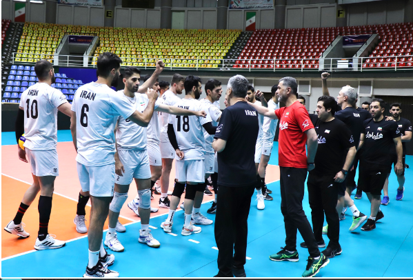 پیروزی تیم ملی والیبال ایران در دیداری تدارکاتی