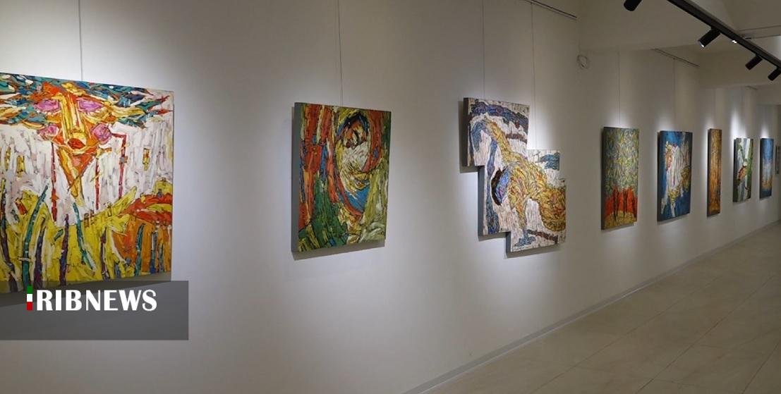 گشایش نمایشگاه نقاشی در سنندج