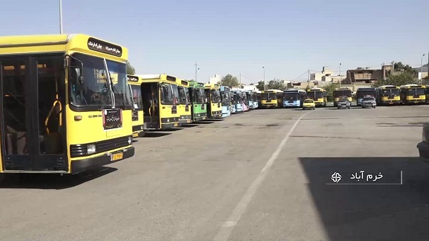 اعزام ۵۰ دستگاه اتوبوس از خرم آباد به مرز مهران